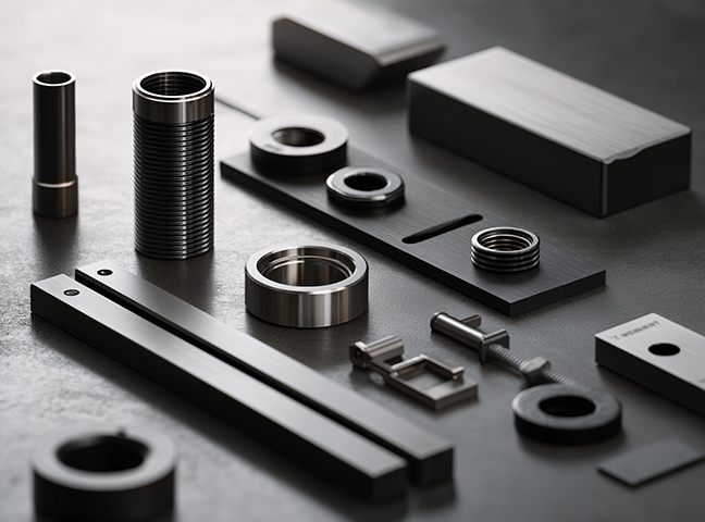 Compressor case, seal housing and mounting hardware