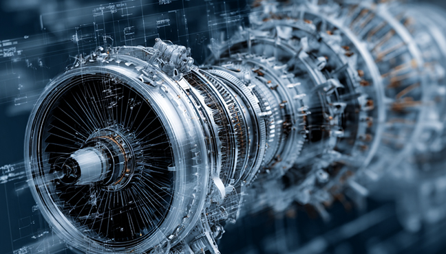 Assembly of aerospace engine module